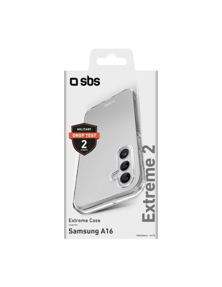 SBS TEEX2SAA16 SAMSUNG A16 COVER EXTREME X2 TRASPARENTE