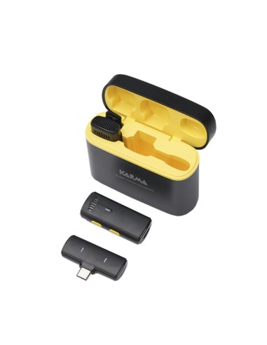 KARMA VLOGGER PLUS DOPPIO RADIOMICROFONO USB-C PER VLOGGER