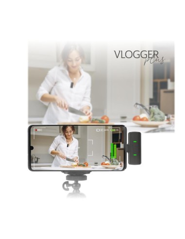 KARMA VLOGGER PLUS DOPPIO RADIOMICROFONO USB-C PER VLOGGER