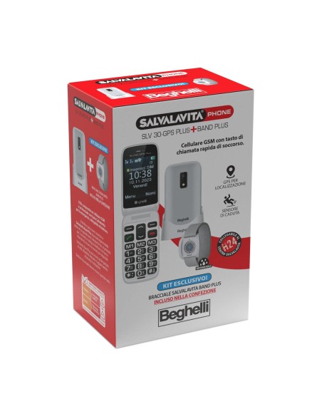 BEGHELLI SLV30PLUS GSM+BRACCIALETTO BAND PLUS