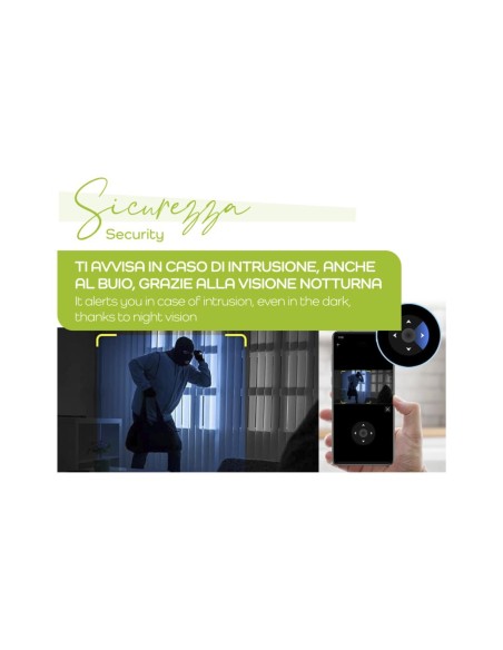 KARMA CAM 12 VIDEOCAMERA SORVEGLIANZA MOTORIZZATA CON DISPLAY