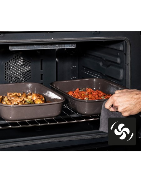 GLEM GAS SA664VI CUCINA A 60X60    INOX 4F F.GAS 8F GRIGLIE PIATTINA