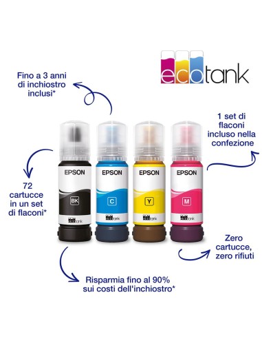 EPSON ET-1810 STAMPANTE ECOTANK    COLOR WIFI