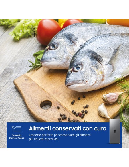 SAMSUNG RT53DG7B14S9 FRIGO D.P. E  528LT NF INOX H185 L79 P72 DISPENSE