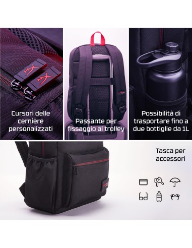HYPERX DELTA BACKPACK ZAINO GAMING NOTEBOOK 16"