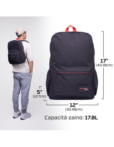 HYPERX DELTA BACKPACK ZAINO GAMING NOTEBOOK 16"