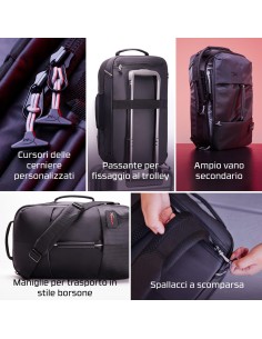 HYPERX KNIGHT BACKPACK ZAINO GAMING NOTEBOOK 16" 2