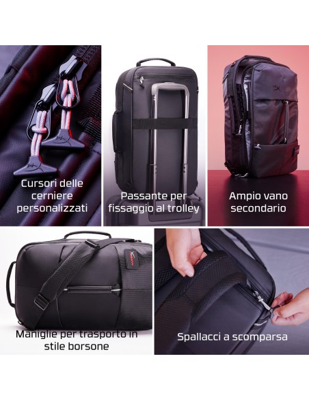 HYPERX KNIGHT BACKPACK ZAINO GAMING NOTEBOOK 16"