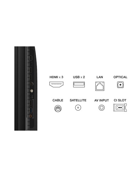 TCL 43C69B TVC 43" 4K QLED GOOGLE  TVSAT/AUDIO ONKYO