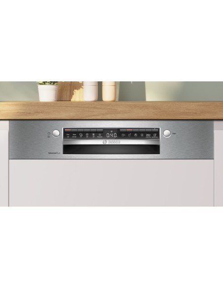 BOSCH SMI4EVS08E LST B 60CM 14COP. 9LT ACCIAIO SPAZZOLATO FRONTALINO