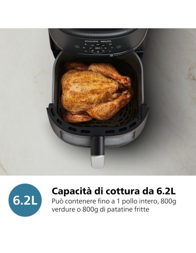 PHILIPS NA231/00 FRIGGITRICE AD    ARIA 6,2LT 1700W 13 FUNZ. IN 1