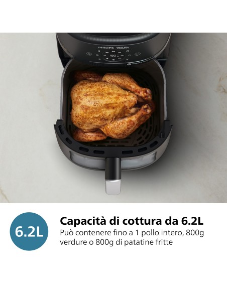 PHILIPS NA231/00 FRIGGITRICE AD    ARIA 6,2LT 1700W 13 FUNZ. IN 1