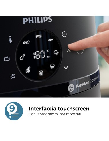 PHILIPS NA231/00 FRIGGITRICE AD    ARIA 6,2LT 1700W 13 FUNZ. IN 1