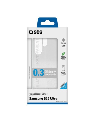 SBS TESKINSAS25UT SAMSUNG S25 ULTRA COVER IN GOMMA TRASPARENTE