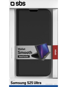 SBS TEWALSAS25UK SAMSUNG S25 ULTRA CUSTODIA A LIBRO NERO