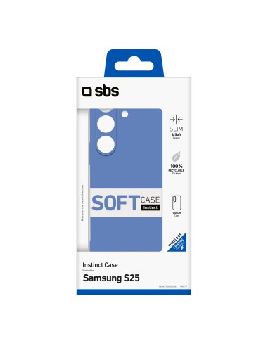 SBS TEINSTSAS25B SAMSUNG S25 COVER INSTINCT BLU