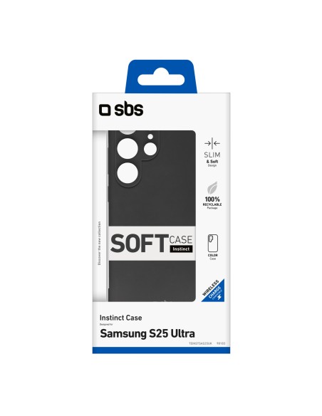 SBS TEINSTSAS25UK SAMSUNG S25 ULTRA COVER INSTINCT NERO