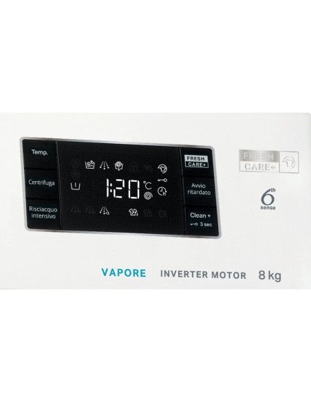 WHIRLPOOL FFB848BSVIT LVB A-20% 8KG1400G INVERTER DISPLAY VAPORE