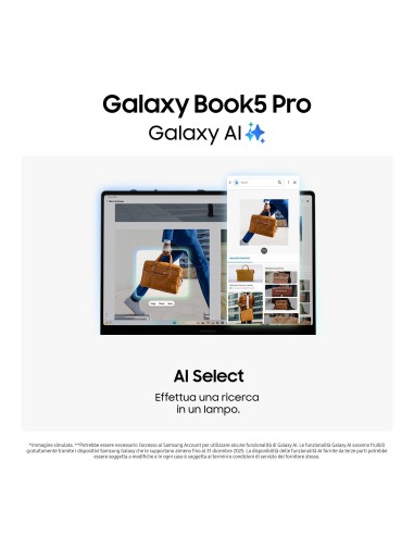 SAMSUNG GALAXY BOOK5 PRO NOTEBOOK  U7 256V 16GB/512GB/14" COPILOT+