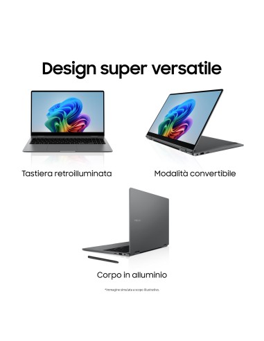 SAMSUNG GALAXY BOOK5 360 NOTEBOOK  U5 226V 16GB/512GB/15,6" COPILOT+