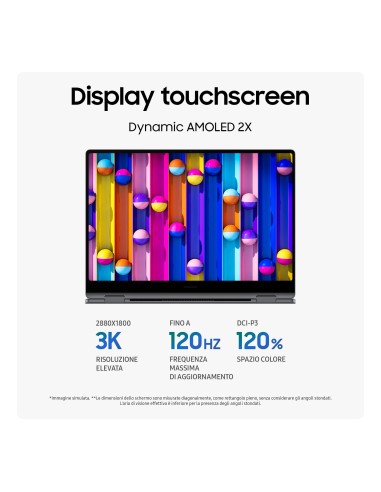 SAMSUNG GALAXY BOOK5PRO 360 NOTEBOOK U7 256V 16GB/512GB/16" COPILOT+