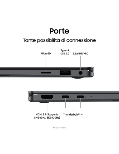 SAMSUNG GALAXY BOOK5PRO 360 NOTEBOOK U7 256V 16GB/512GB/16" COPILOT+
