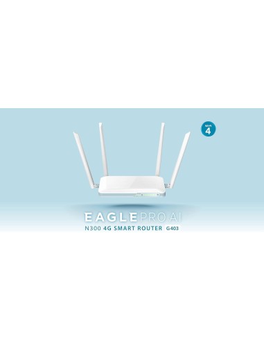 DLINK G403 MODEM ROUTER 4G N300 4LAN CAT4 EAGLE PRO AI