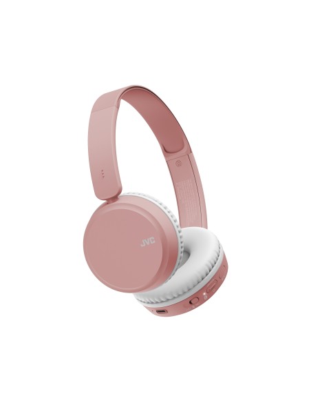 JVC HA-S36W ROSA CUFFIE BT 5.1 PIEGHEVOLE CAVO DI RICARICA USB-C