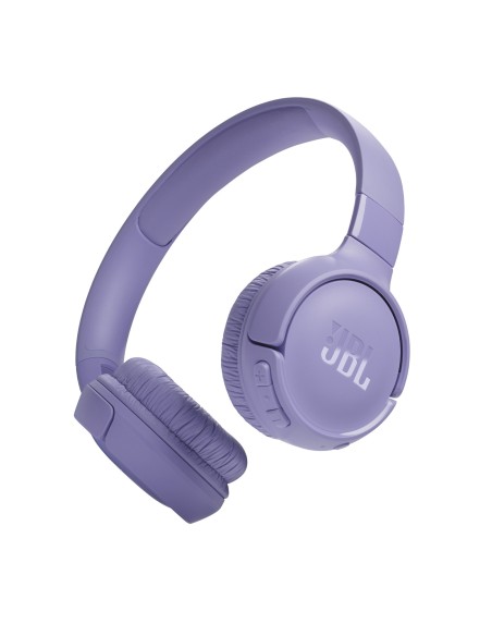 JBL T520BT VIOLA CUFFIA BLUETOOTH 5.3 PADIGLIONE 32MM USB-C AUTON.57H