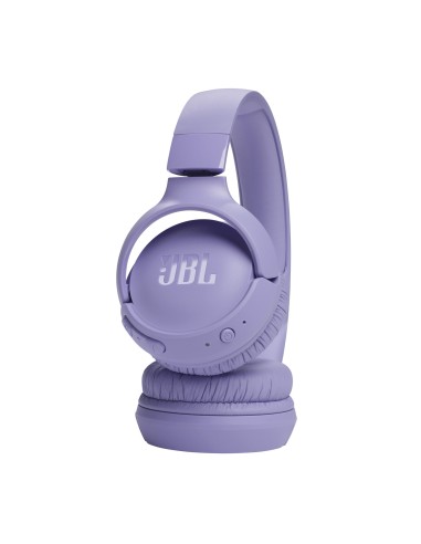 JBL T520BT VIOLA CUFFIA BLUETOOTH 5.3 PADIGLIONE 32MM USB-C AUTON.57H