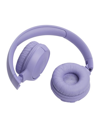 JBL T520BT VIOLA CUFFIA BLUETOOTH 5.3 PADIGLIONE 32MM USB-C AUTON.57H