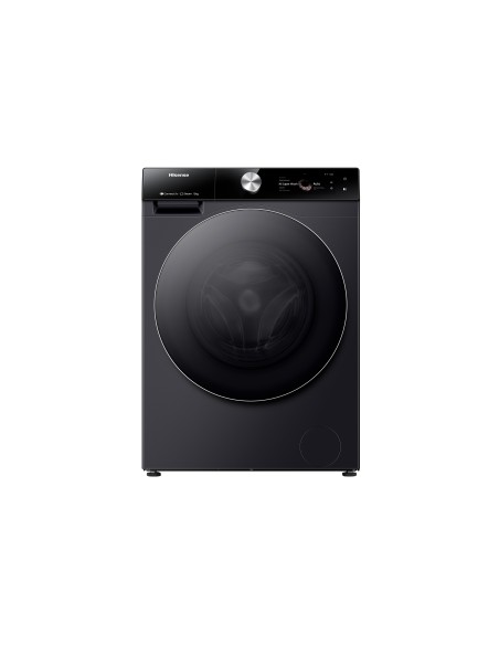 HISENSE WF7S1247BB LVB A-20% 12KG  1400G VAPORE BLACK SILVER TITANIUM