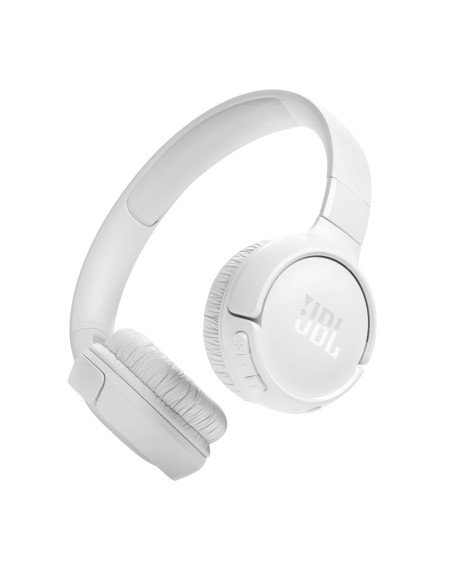 JBL T520BT BIANCO CUFFIA BLUETOOTH 5.3 PADIGLIONE 32MM USB-C AUTON.57H