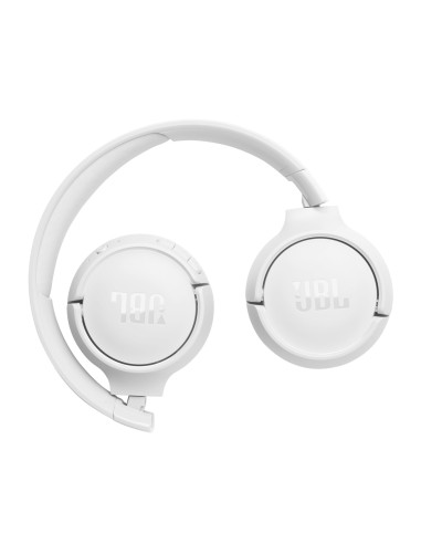 JBL T520BT BIANCO CUFFIA BLUETOOTH 5.3 PADIGLIONE 32MM USB-C AUTON.57H