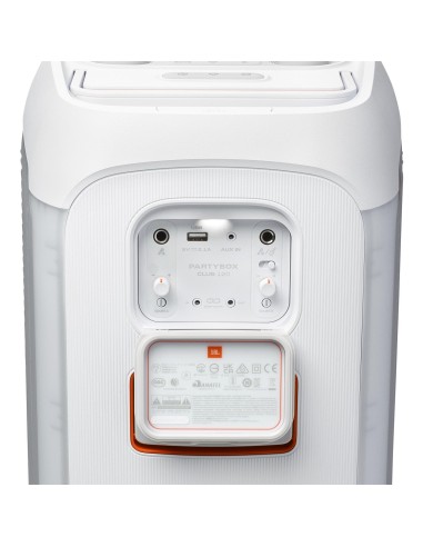 JBL PARTYBOX CLUB 120 BIANCO DIFFUSORE BT 160W IPX4 AURACAST 12 ORE