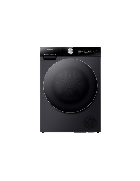 HISENSE DH7S107BB ASCIUG. A+++ 10KG POMPA CALORE BLACK SILVER TITANIUM