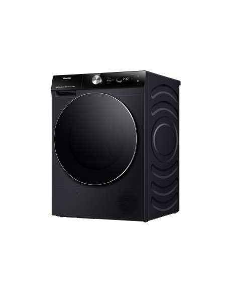HISENSE DH7S107BB ASCIUG. A+++ 10KG POMPA CALORE BLACK SILVER TITANIUM