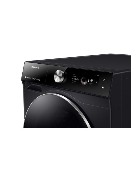 HISENSE DH7S107BB ASCIUG. A+++ 10KG POMPA CALORE BLACK SILVER TITANIUM