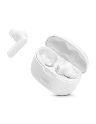 JBL TUNE BEAM BIANCO AURICOLARI TWS BT 5.2 IP54 AUTONOMIA 48 ORE