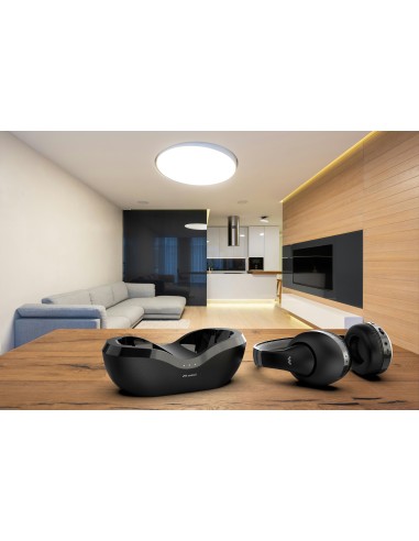 MELICONI HP FLASH BASE CUFFIA TV WIRELESS BLUETOOTH 5.3 BASE RICARICA