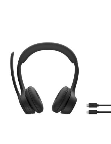 LOGITECH ZONE 300 NERO WIRELESS BT CUFFIA PC