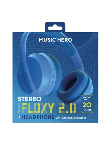 SBS MHHEADFLICKBTB CUFFIA WIRELESS BLU