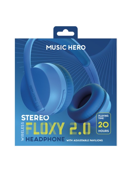 SBS MHHEADFLICKBTB CUFFIA WIRELESS BLU