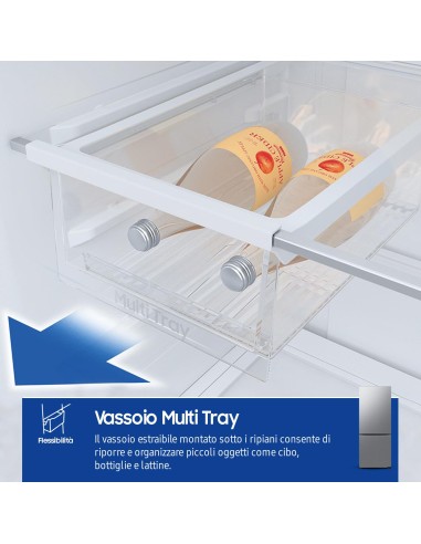 SAMSUNG RB50DG602ES9 COMB. E 508LT NF METAL INOX H192 L75,6 P71,1 WIFI