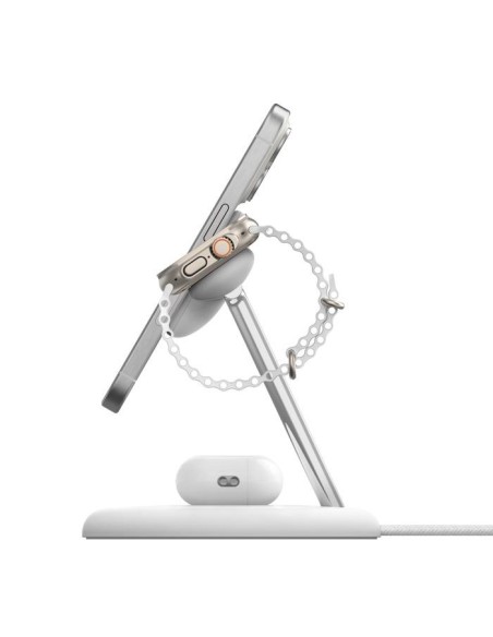 BELKIN WIZ023VFWH SUPPORTO 3IN1 15W QI2 RICARICA WIRELESS BIANCO