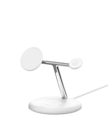 BELKIN WIZ023VFWH SUPPORTO 3IN1 15W QI2 RICARICA WIRELESS BIANCO