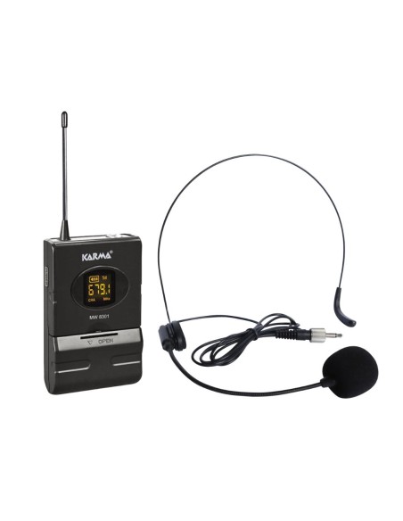 KARMA SET 8300LAV RADIOMICROFONO UHF 48 CANALI XRL/JACK 6,3" USB-C