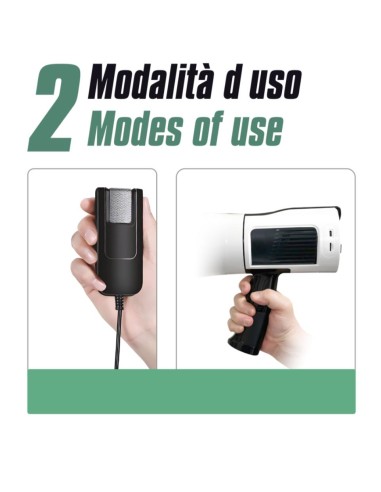 KARMA GT 1231BT MEGAFONO 30W BATTERIA RICARIC.USB-C MICR.ESTRAIBILE