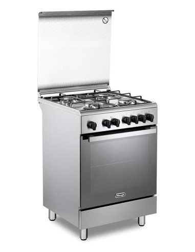 DE_LONGHI DMX64LSG CUCINA A 60X60  INOX F.MULTIF. PIEDONI