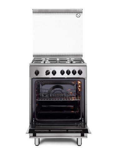 DE_LONGHI DMX64LSG CUCINA A 60X60  INOX F.MULTIF. PIEDONI